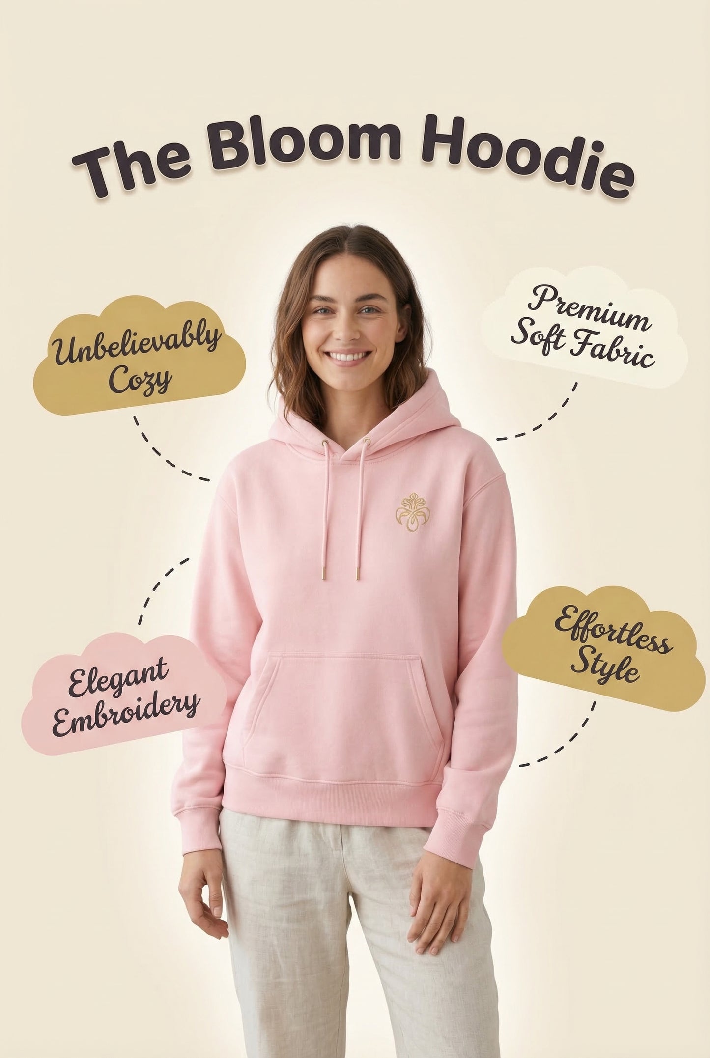 Blush Petal Hoodie