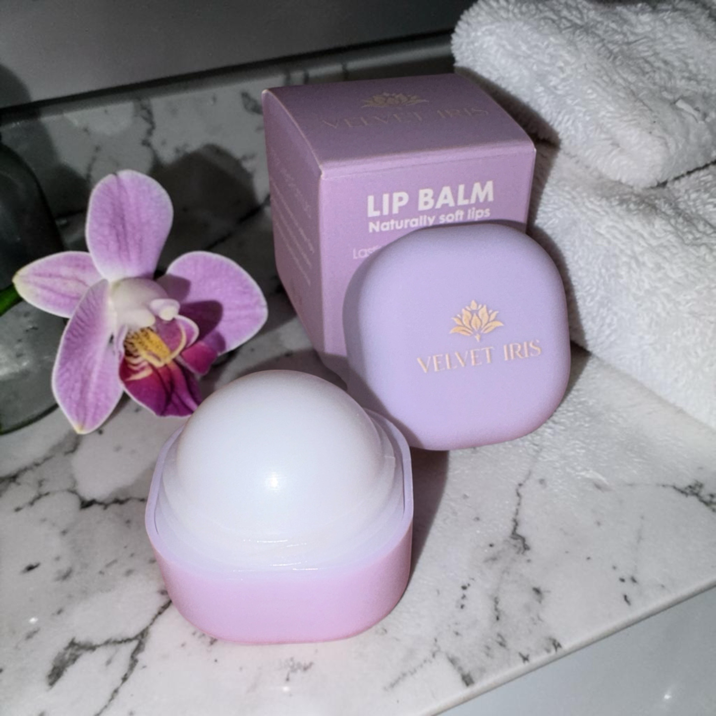 Velvet Iris Hydrating Lip Balm